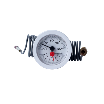 Hot selling good quality 2 in 1 capillary thermomanometer Boiler tanks in tanks Manometer pressure gauge